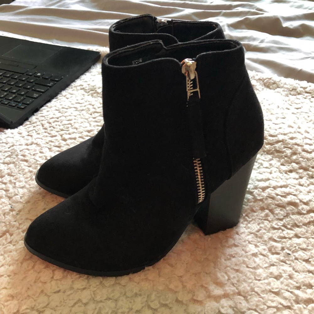 Black booties